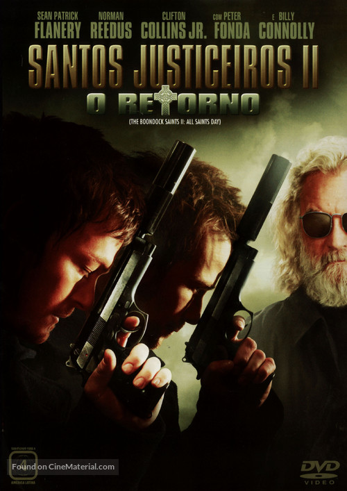 The Boondock Saints II: All Saints Day - Brazilian DVD movie cover