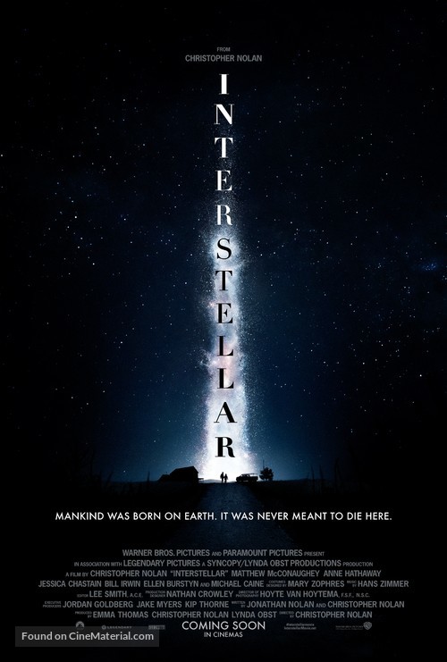 Interstellar - British Movie Poster