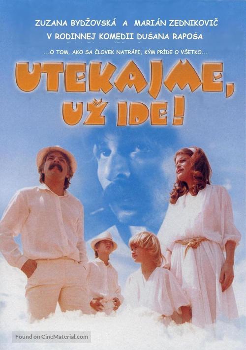 Utekajme, uz ide - Slovak Movie Cover