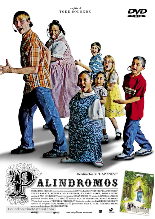 Palindromes - Spanish Movie Cover