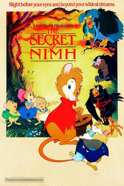 The Secret of NIMH - Movie Poster