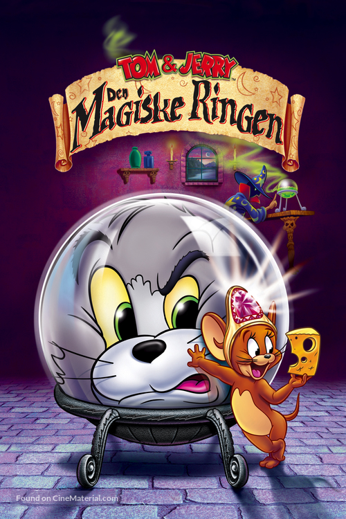 Tom and Jerry: The Magic Ring - Norwegian DVD movie cover