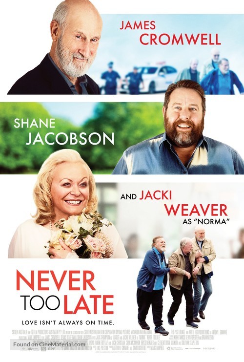 Never Too Late - Australian Movie Poster