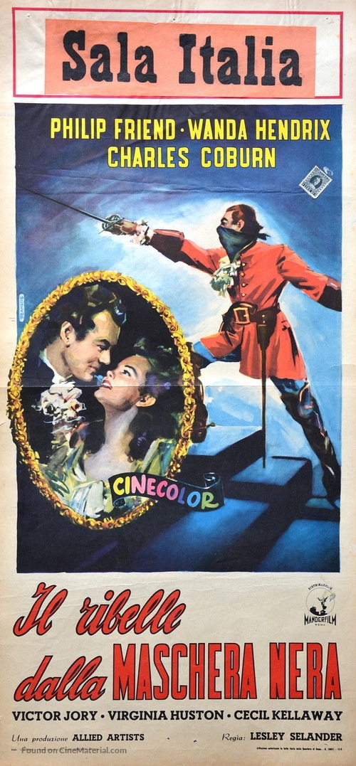 The Highwayman - Italian Movie Poster