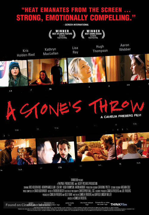 A Stone&#039;s Throw - Canadian Theatrical movie poster