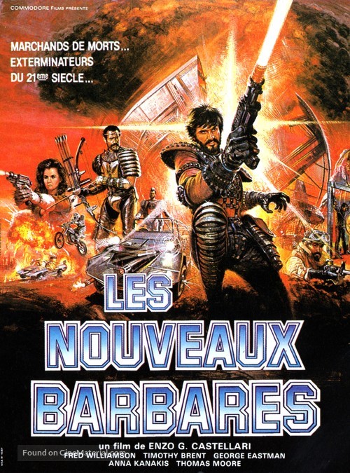 I nuovi barbari - French Movie Poster