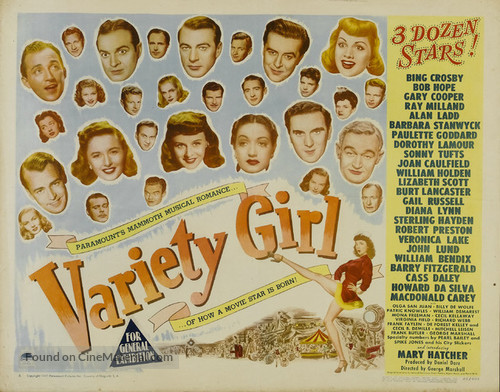 Variety Girl - Australian Movie Poster