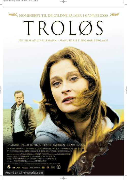 Trol&ouml;sa - Danish Movie Poster