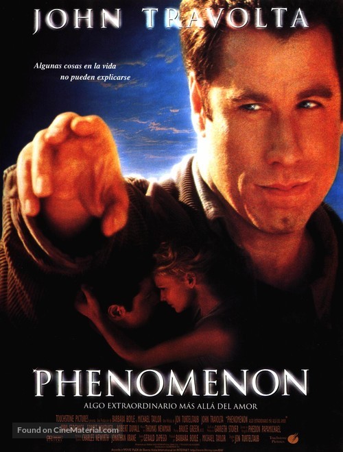 Phenomenon - Spanish Movie Poster