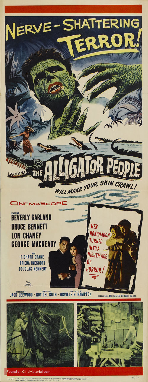 The Alligator People - Movie Poster