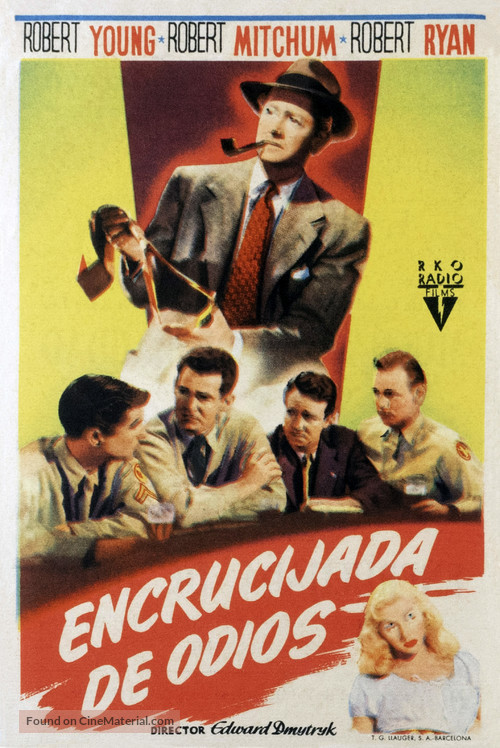 Crossfire - Spanish Movie Poster