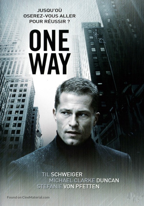 One Way - French DVD movie cover