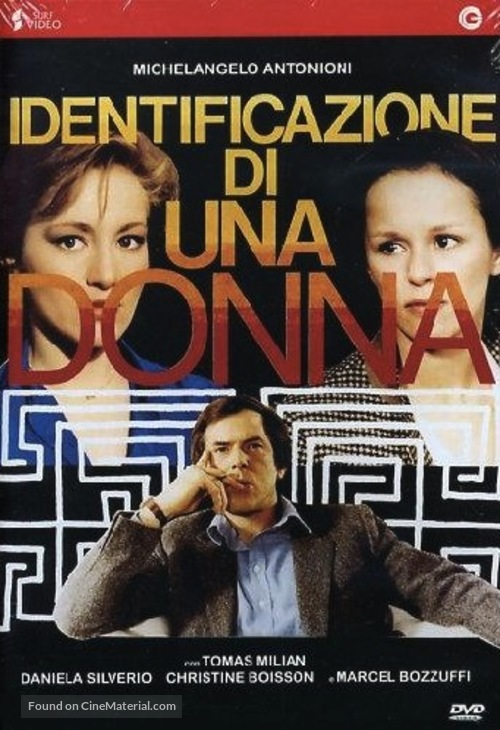 Identificazione di una donna - Italian DVD movie cover