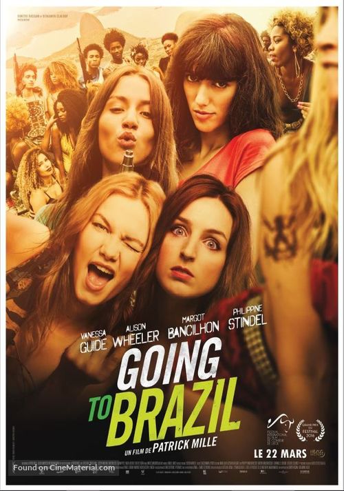 Going to Brazil - Belgian Movie Poster