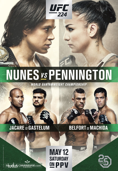 UFC 224: Nunes vs. Pennington - Movie Poster