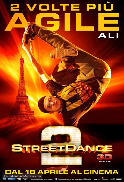 StreetDance 2 - Italian Movie Poster