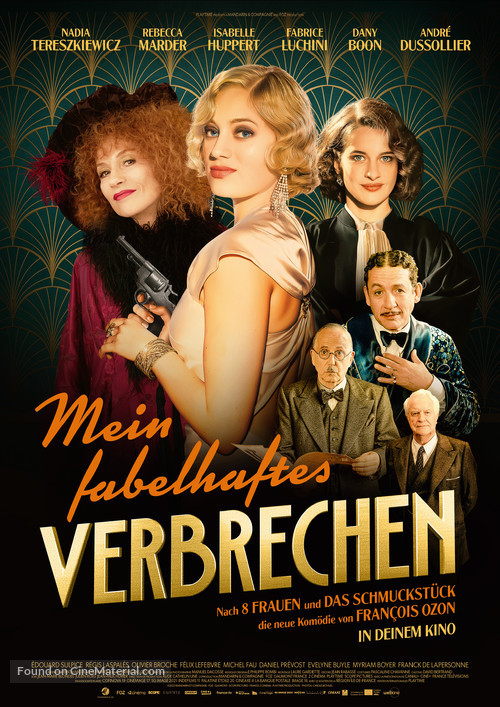 Mon crime - German Movie Poster