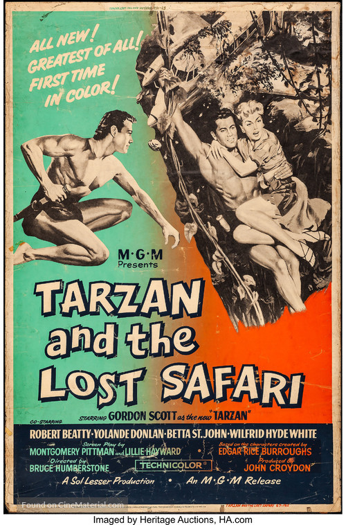 Tarzan and the Lost Safari - Movie Poster