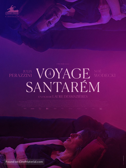 Voyage &agrave; Santar&eacute;m - French Movie Poster