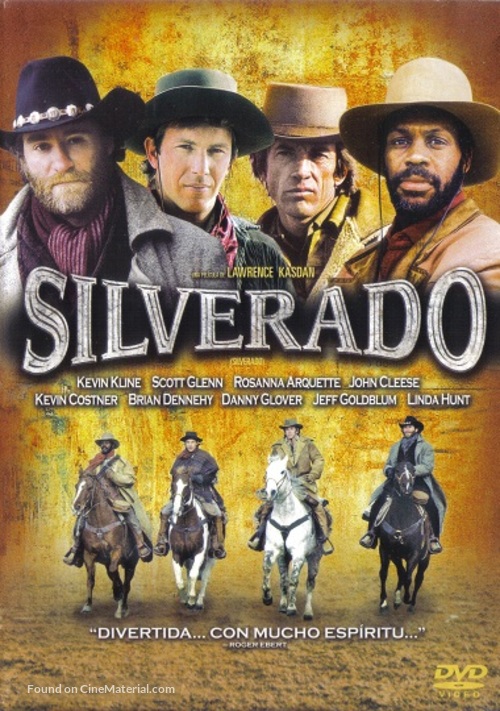 Silverado - Mexican DVD movie cover
