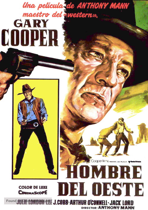 Man of the West - Spanish Movie Poster