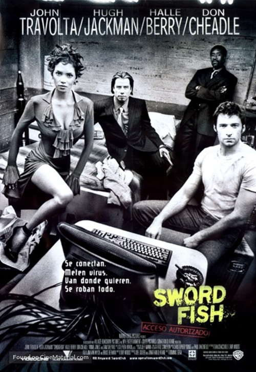 Swordfish - Mexican Movie Poster