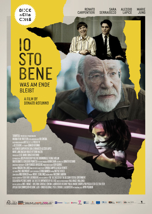 Io sto bene - German Movie Poster