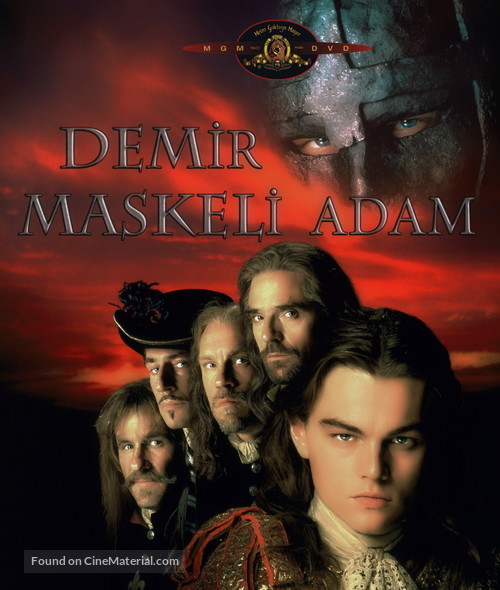 The Man In The Iron Mask - Turkish Movie Cover
