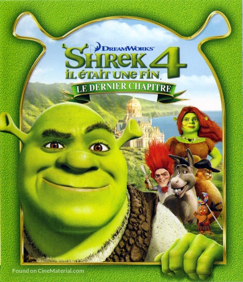 Shrek Forever After - French Blu-Ray movie cover