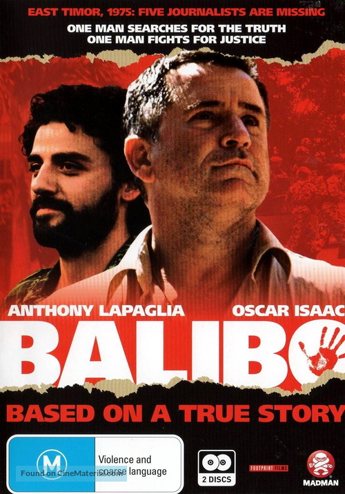 Balibo - Australian DVD movie cover