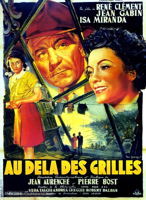 Mura di Malapaga, Le - French Movie Poster