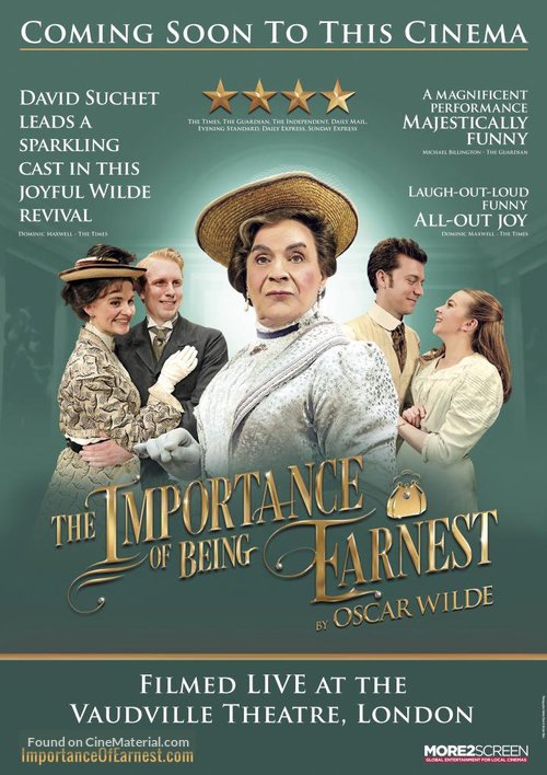 The Importance of Being Earnest - British Movie Poster