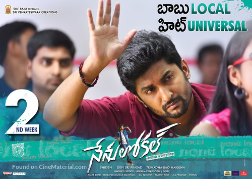 Nenu Local - Indian Movie Poster