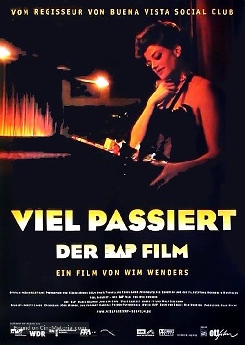 Viel passiert - Der BAP-Film - German Movie Poster