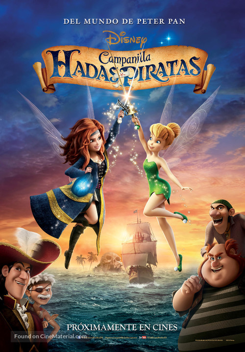The Pirate Fairy - Spanish Movie Poster