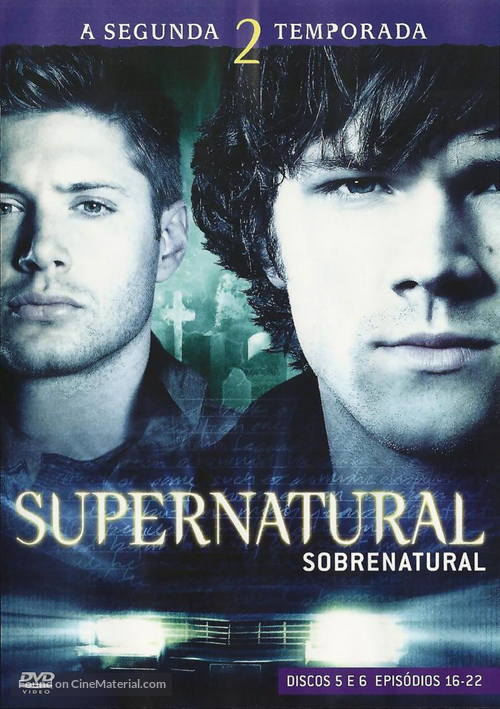 &quot;Supernatural&quot; - Brazilian Movie Cover