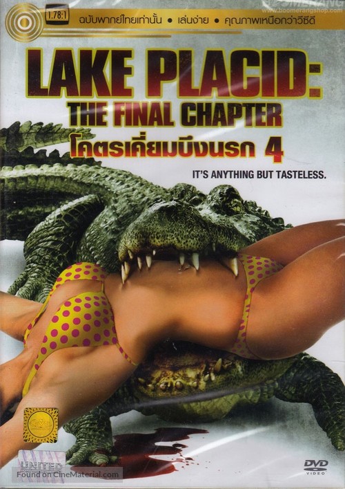 Lake Placid: The Final Chapter - Thai DVD movie cover