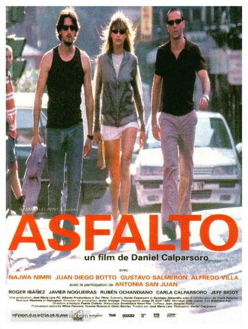 Asfalto - French Movie Poster