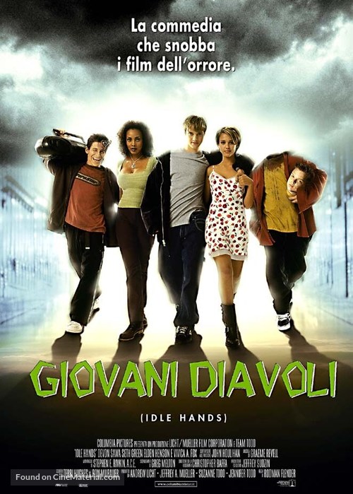 Idle Hands - Italian Movie Poster