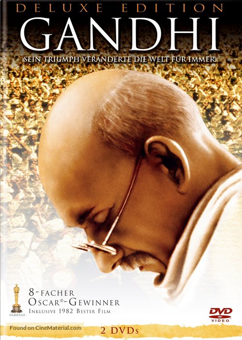 Gandhi - Swiss DVD movie cover