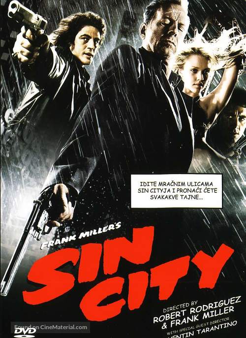 Sin City - Croatian DVD movie cover