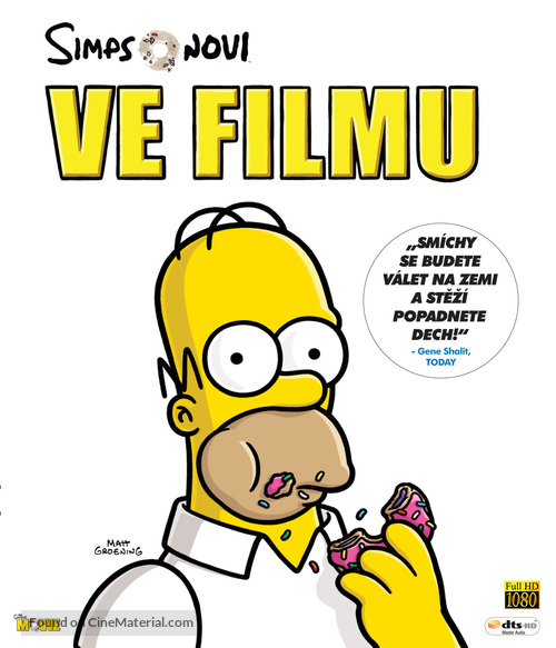 The Simpsons Movie - Czech Movie Cover