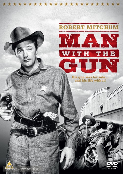 Man with the Gun - British DVD movie cover