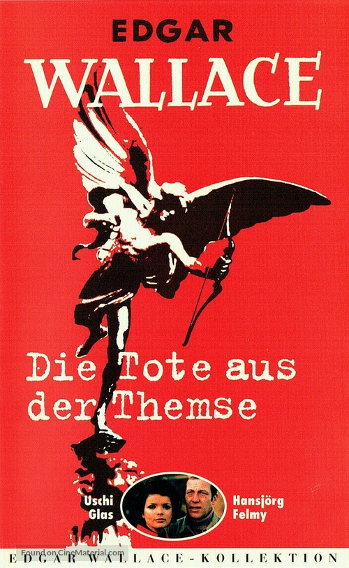 Die Tote aus der Themse - German VHS movie cover