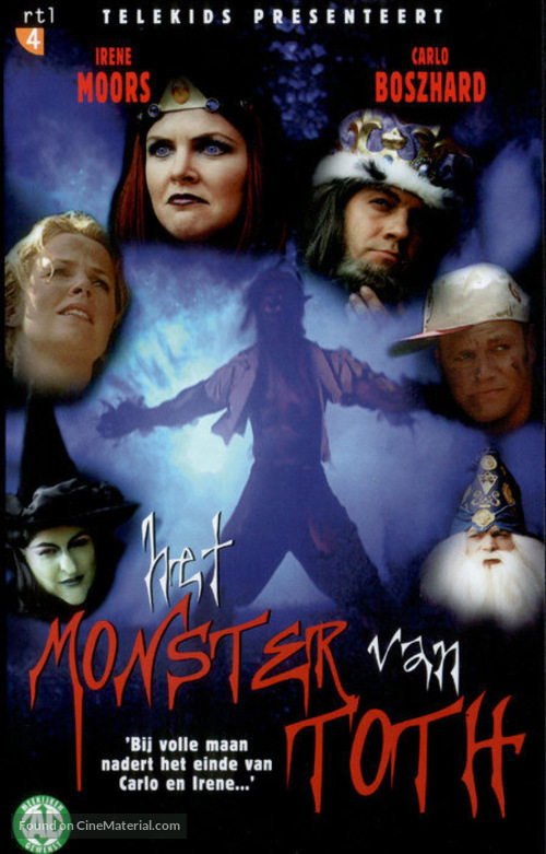 Het Monster van Toth - Dutch DVD movie cover