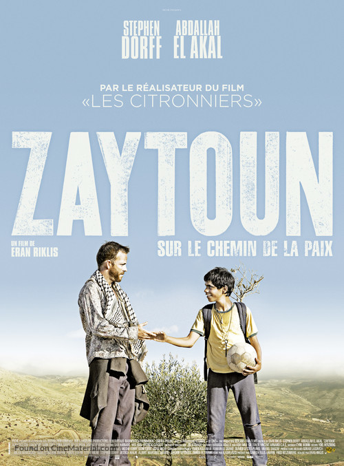Zaytoun - French Movie Poster