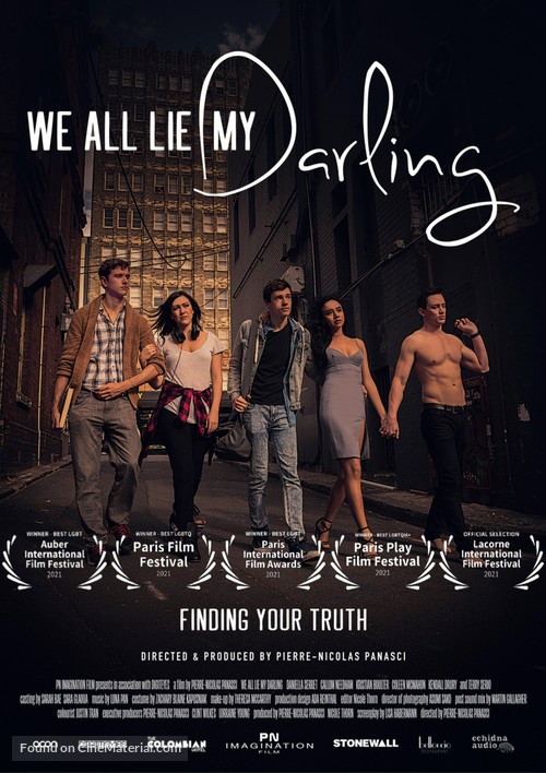 We All Lie My Darling - Australian Movie Poster