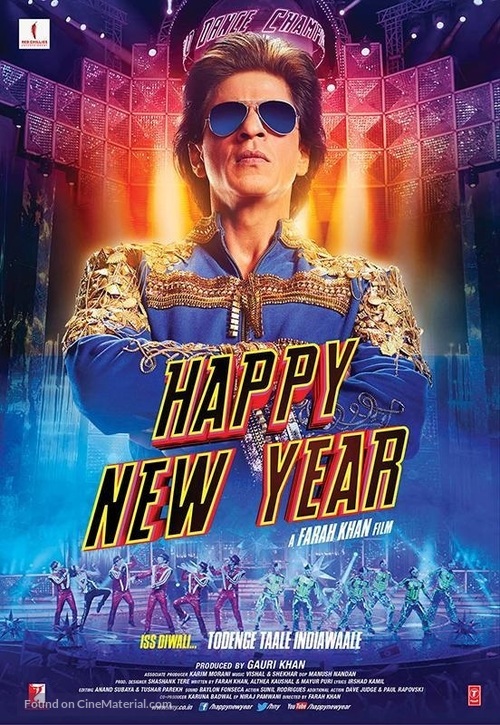 Happy New Year - Indian Movie Poster