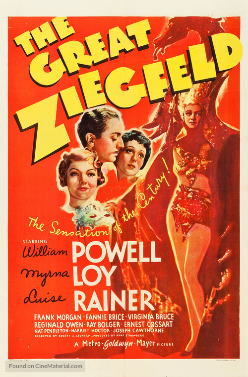 The Great Ziegfeld - Movie Poster