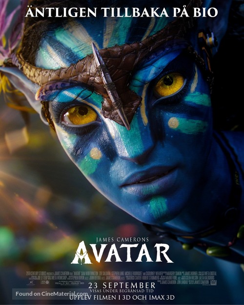 Avatar - Swedish Movie Poster